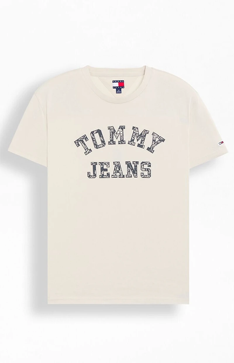 Tommy Jeans Paisley Logo T-Shirt