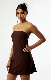 Your Favorite Strapless Everyday Linen Mini Dress