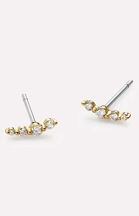 Ana Luisa Bonny Ear Climber Earrings