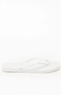 Havaianas Women's White Slim Square Flip Flop Sandals