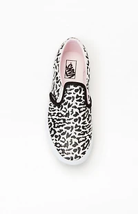 Vans Kids Leopard Classic Slip On Shoes