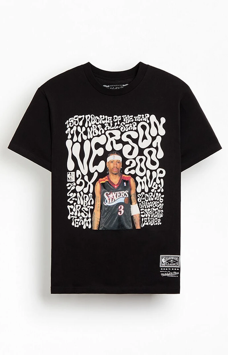Mitchell & Ness Allen Iverson Scribble T-Shirt