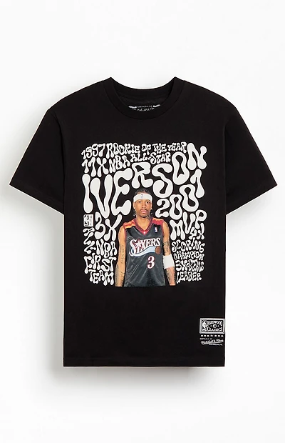 Mitchell & Ness Allen Iverson Scribble T-Shirt