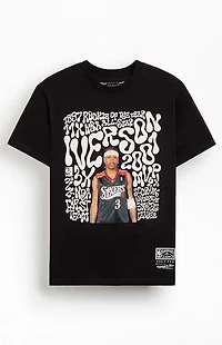 Mitchell & Ness Allen Iverson Scribble T-Shirt