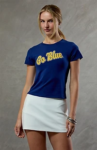 WILD COLLECTIVE Michigan Wolverines Skimmer T-Shirt