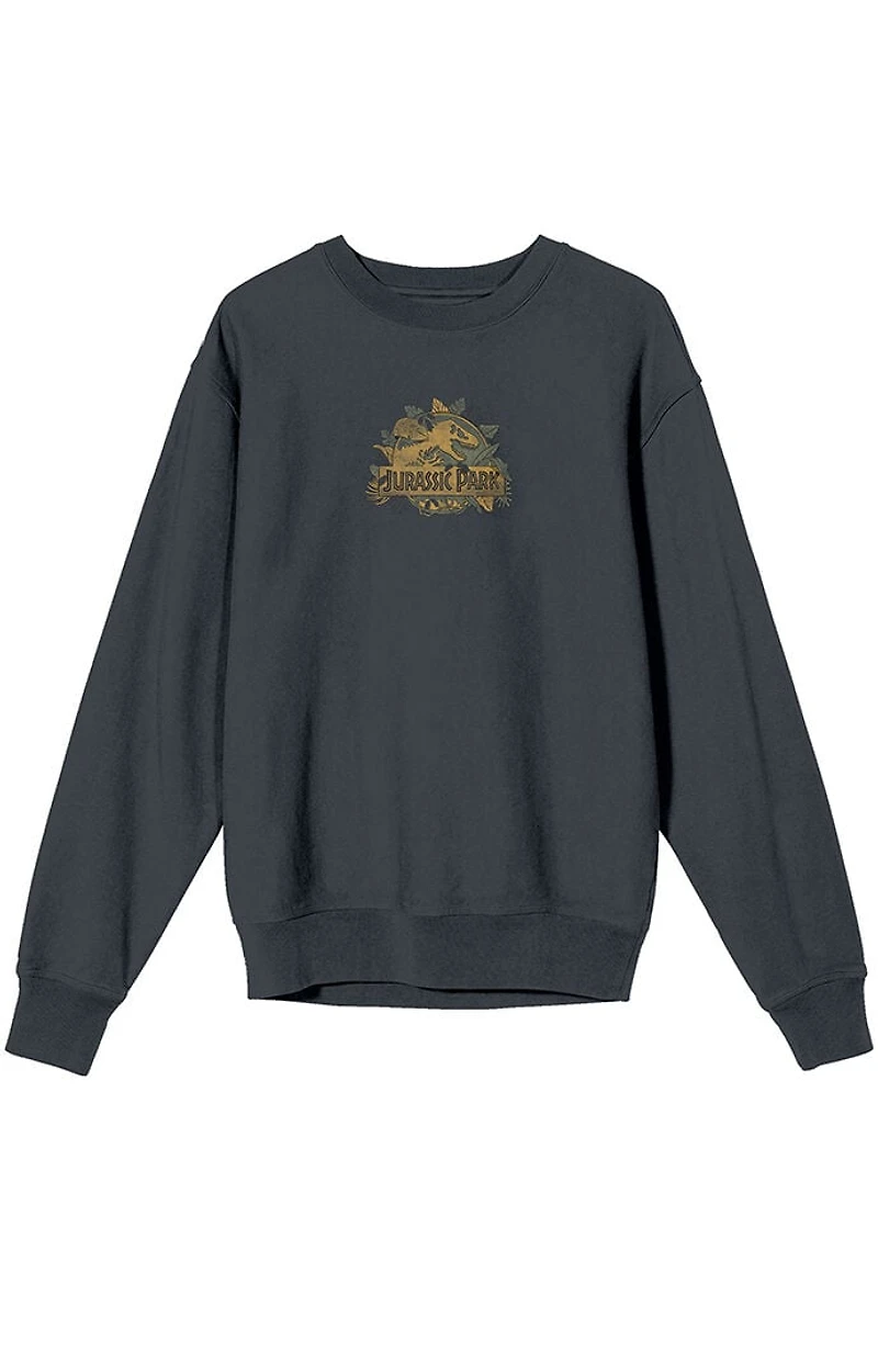 Jurassic Park Classic Logo Crew Neck Sweatshirt