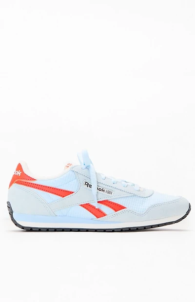 Reebok Women's Blue Classic AZ Waffle Knit Sneakers