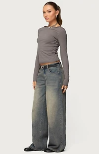 Edikted Nico Boat Neck Top