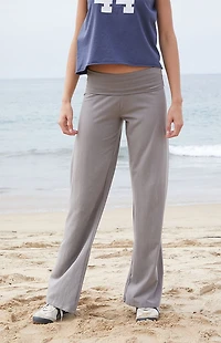 John Galt Gray Priscilla Flare Pants