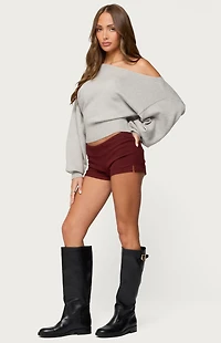 Edikted Ravenna Off Shoulder Sweater