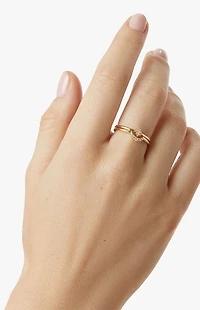 Ana Luisa Sky Moon and Star Rings