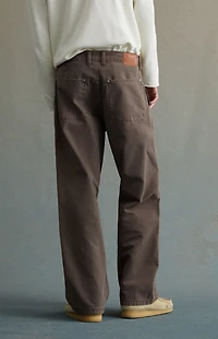 RARE DNM EDIT Brown Carpenter Baggy Jeans