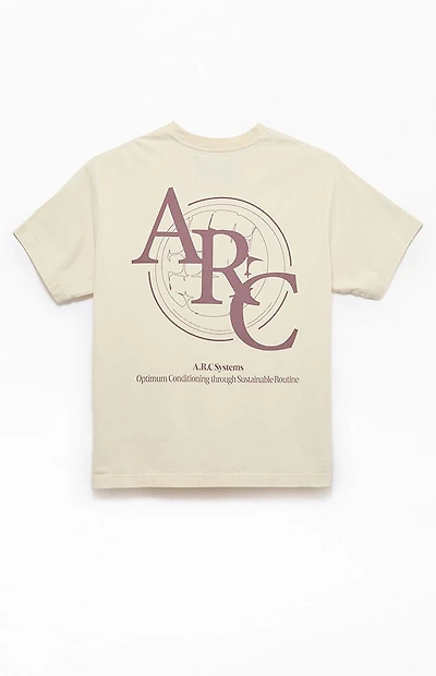 A.R.C. Optimum Light Gray Vintage Wash Heavyweight Oversized T-Shirt