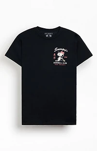 Riot Society Snoopy's Baseball Club T-Shirt
