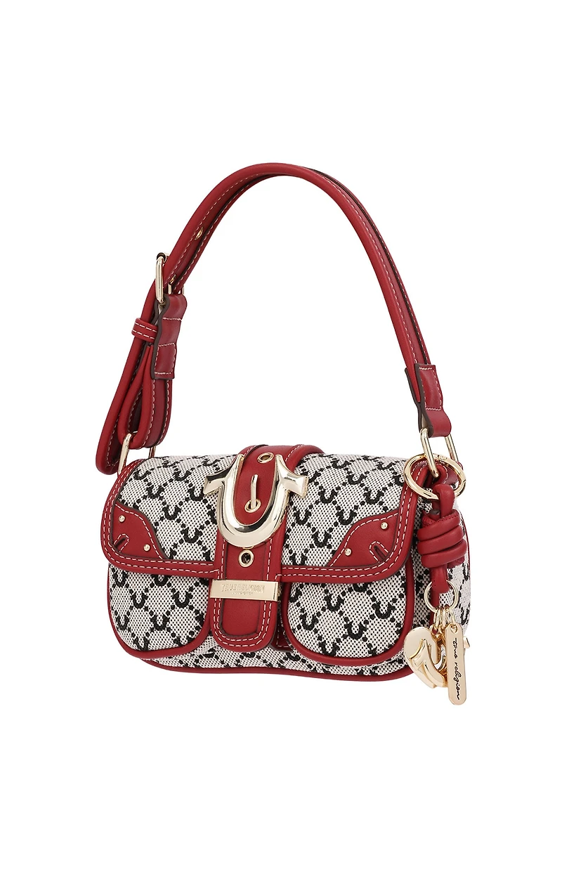 True Religion Signature Horseshoe Mini Shoulder Bag