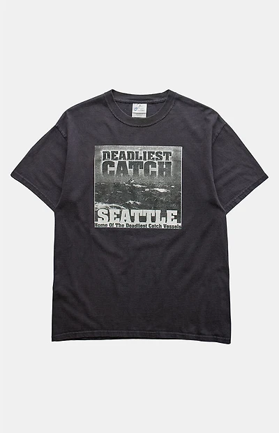 PS VINTAGE 2000s Deadliest Catch Seattle Graphic T-Shirt