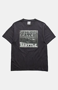 PS VINTAGE 2000s Deadliest Catch Seattle Graphic T-Shirt