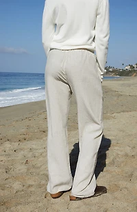 John Galt Sand Striped Anastasia Sweatpants