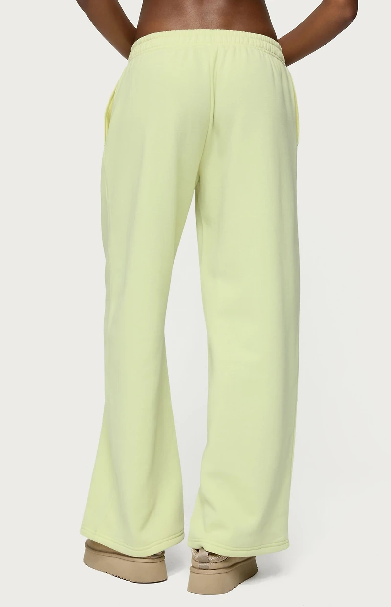 Edikted Matcha Lover Straight Leg