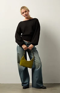 Your Favorite Harley Off-The-Shoulder Sweater
