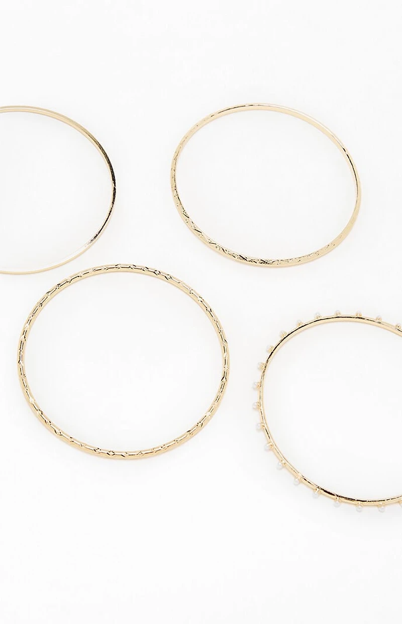LA Hearts 4 Pack Faye Bangles