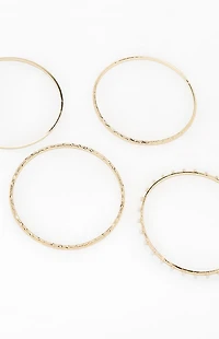 LA Hearts 4 Pack Faye Bangles