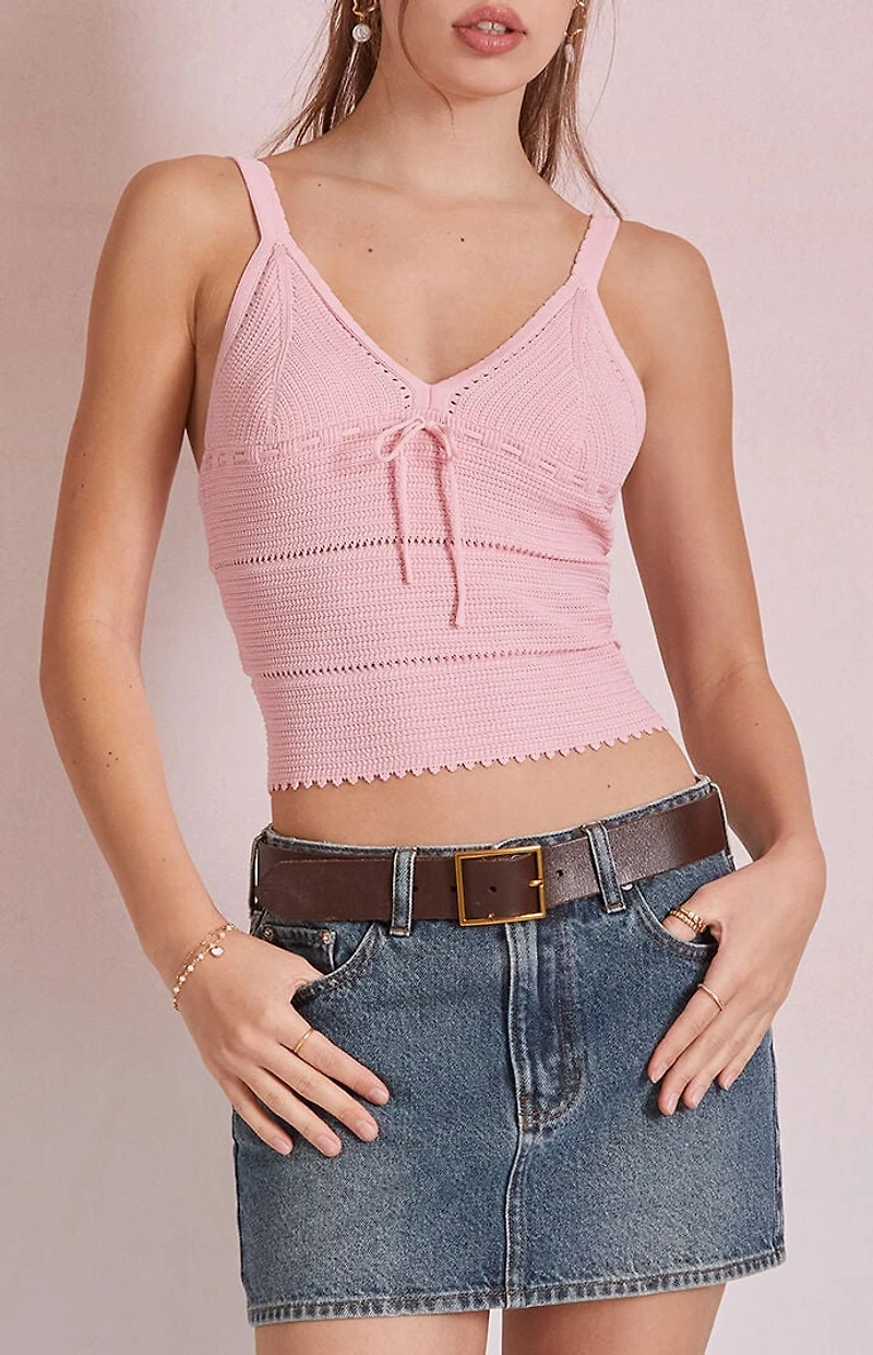 Beverly and Beck Marlo Knit Tank Top