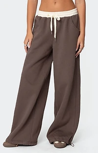 Edikted Mikki Wide Leg Sweatpants