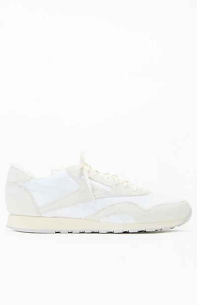 Reebok Light Gray Classic Nylon Vintage Suede Shoes