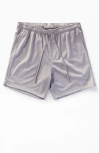 Pacsun Gray Pacific Sunwear Aaron Mesh Volley Shorts
