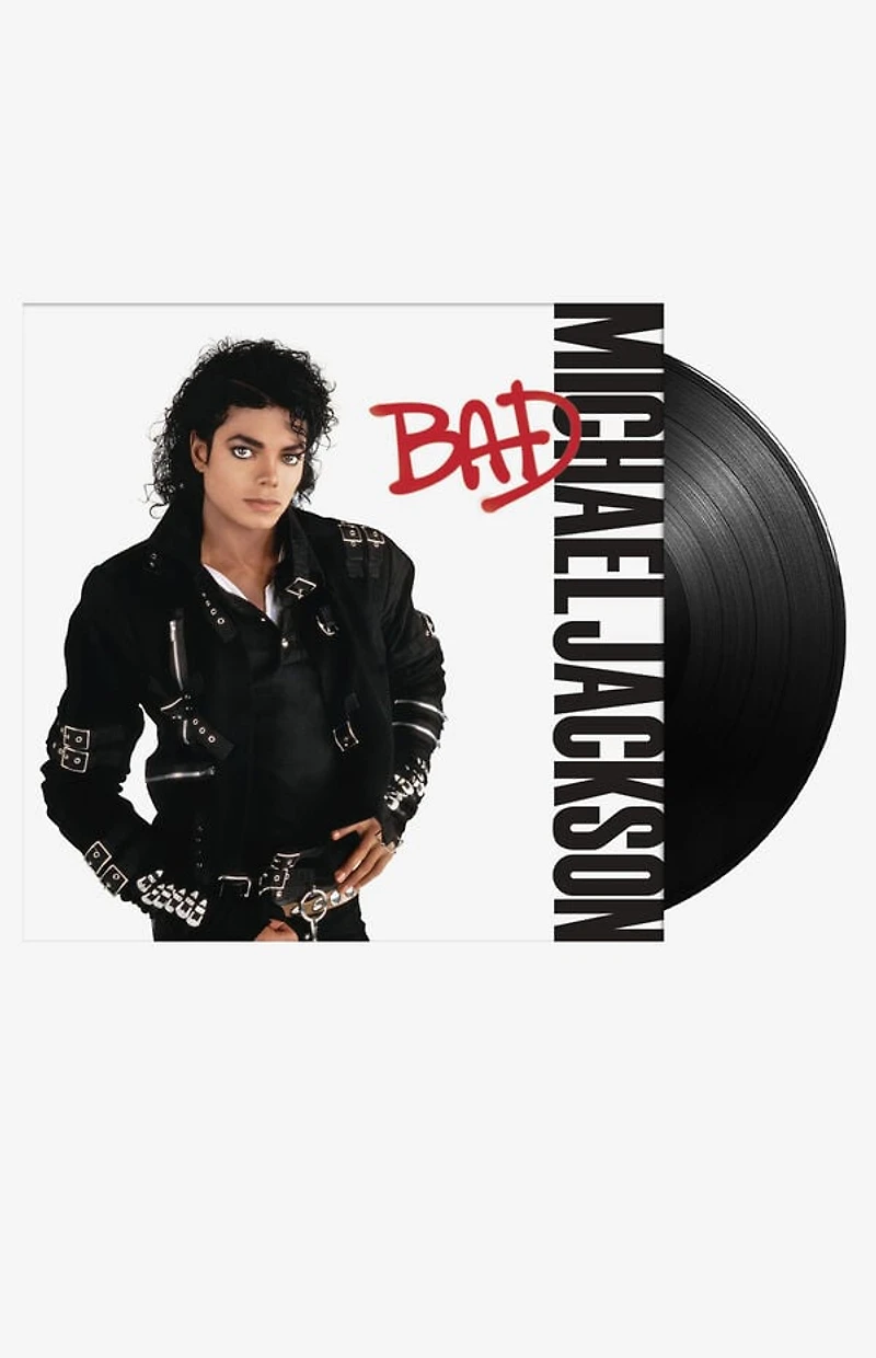 Michael Jackson Bad Vinyl Record