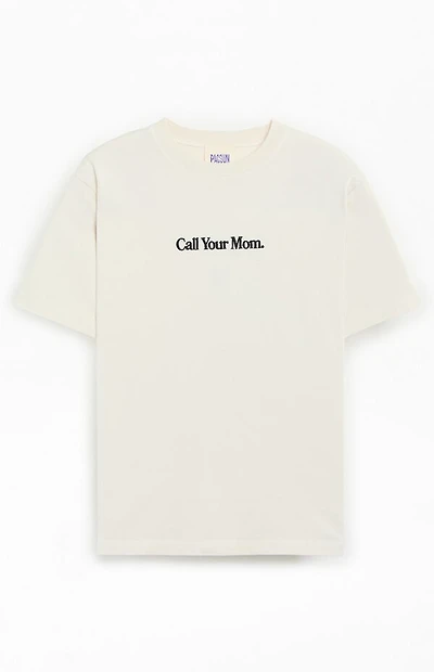 Pacsun Call Your Mom Embroidered T-Shirt