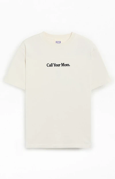 Pacsun Call Your Mom Embroidered T-Shirt