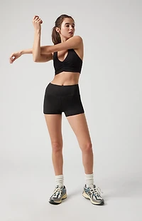 PAC 1980 WHISPER Active Dolphin Hem Biker Shorts