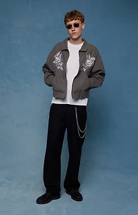 Pacsun Black Straight Leg Linen Pants