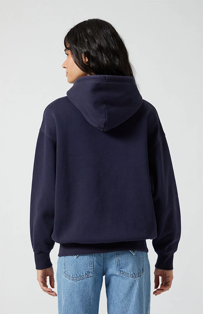 Pacsun Pac Jeans Vintage Wash Zip Up Hoodie