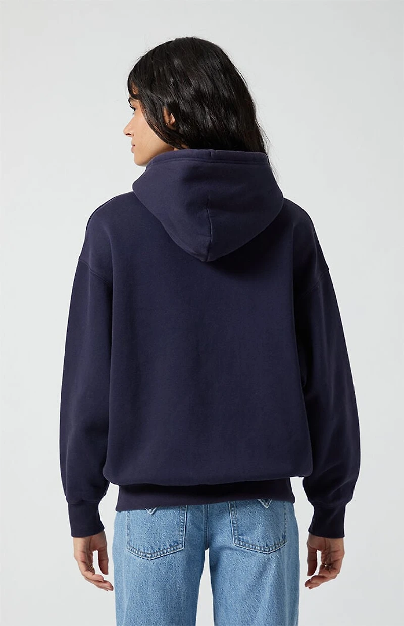 Pacsun Pac Jeans Vintage Wash Zip Up Hoodie
