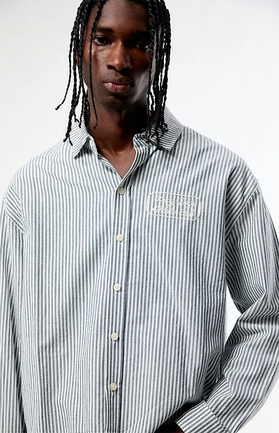 Pacsun Stay Striped Long Sleeve Shirt