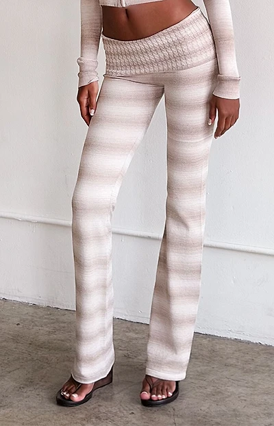 Tiger Mist Marissa Knit Flare Pants