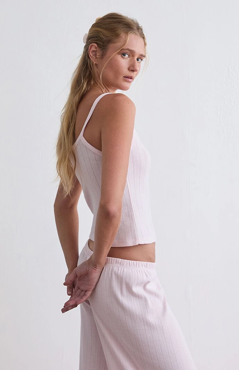 PS GOODNIGHT Pointelle Pajama Tank Top