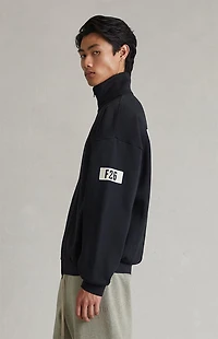 Fear of God ESSENTIALS Vintage Black Track Jacket