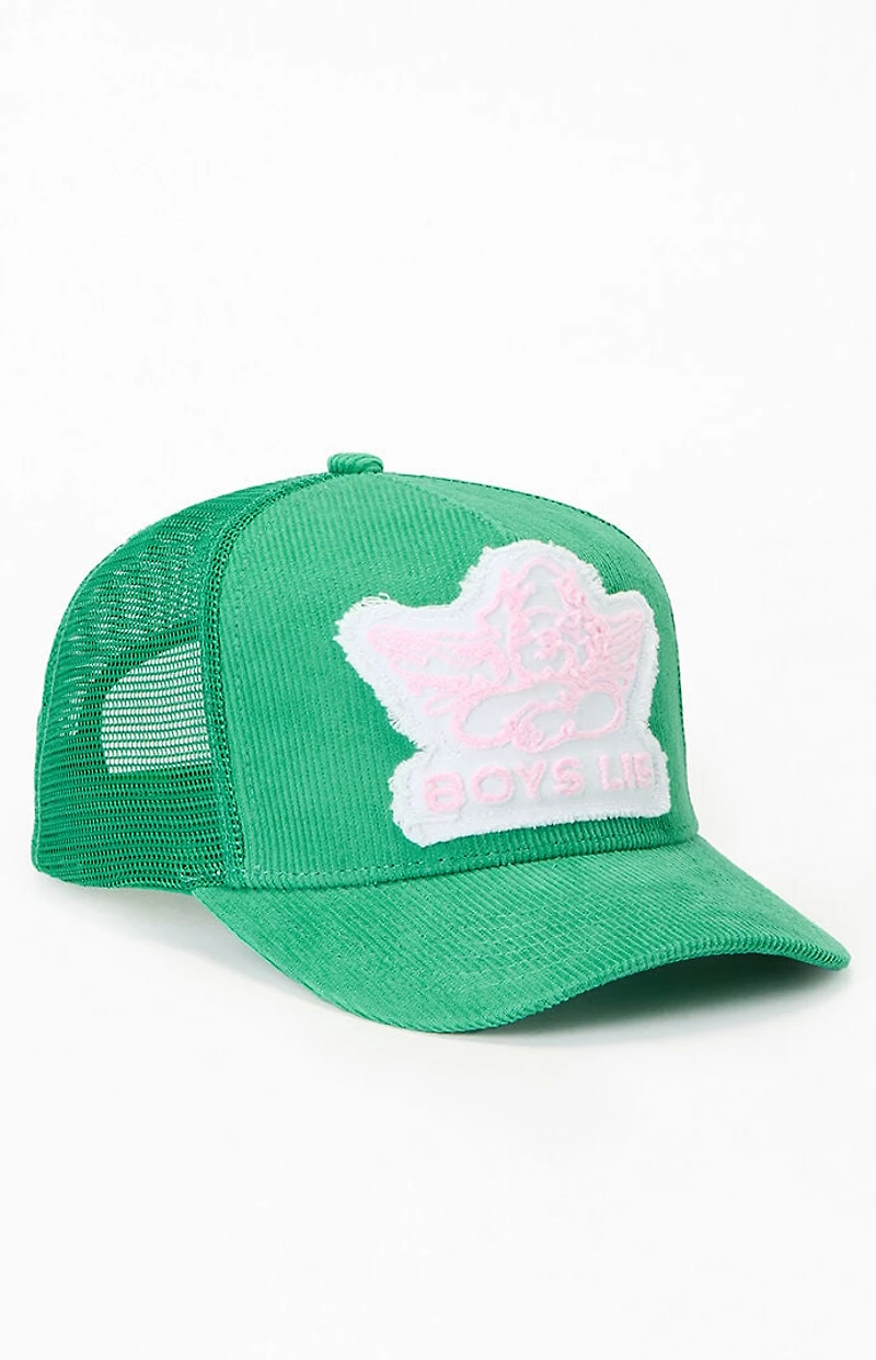 Boys Lie Green Aura Trucker Hat