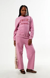 Pacsun Kids Pink Crew Neck Sweatshirt
