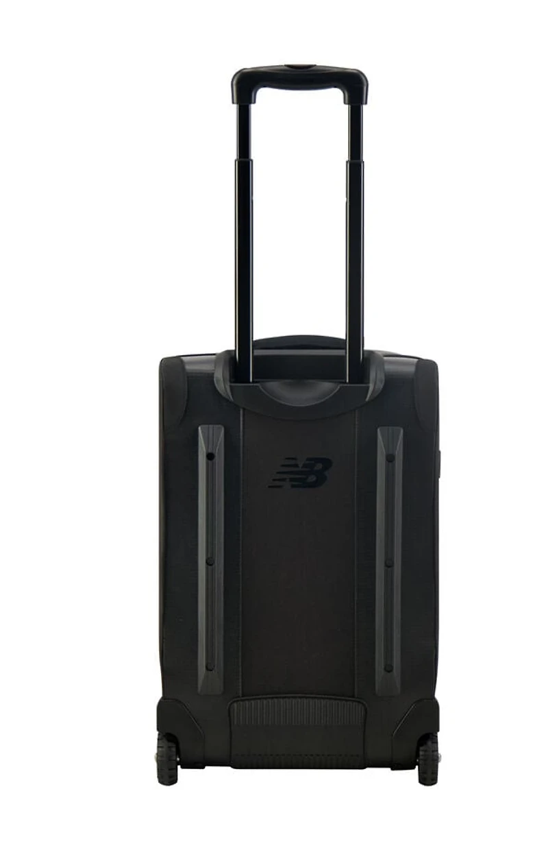 New Balance Black Pro Players 20" 2W Soft Trolley Duffel Bag