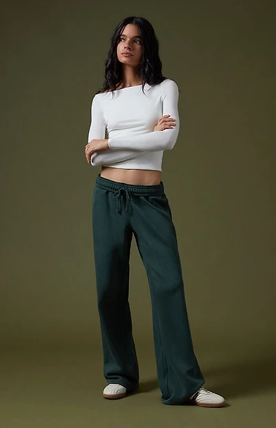 Pacsun Ultra Soft Fleece Core Vintage Wash Baggy Sweatpants