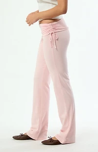 Pacsun Sutton Fold-Over Flare Pants