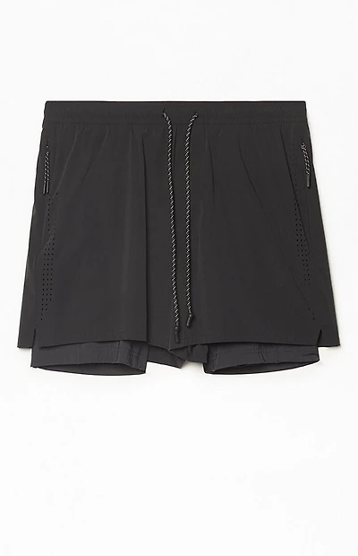 A.R.C. Active Black Running Shorts