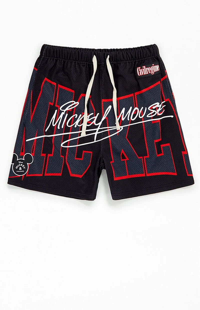 Civil x Mickey Mouse The Big Mesh Shorts