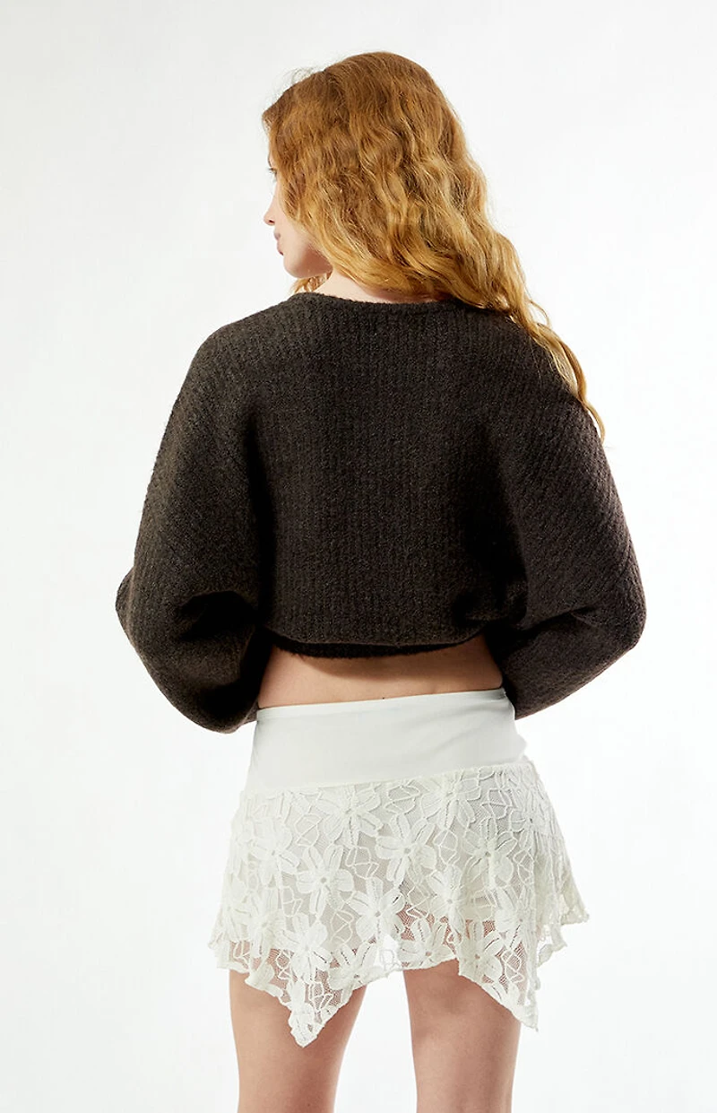 Your Favorite Asymmetrical Floral Mini Skort