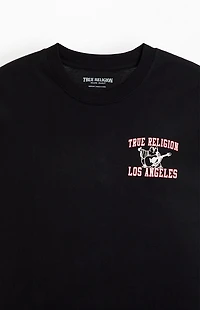 True Religion Mesh Print Buddha T-Shirt